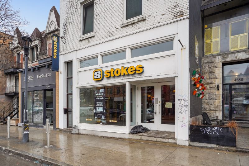 Condo commercial à louer sur la rue St-Denis, dans le Plateau-Mont-Royal